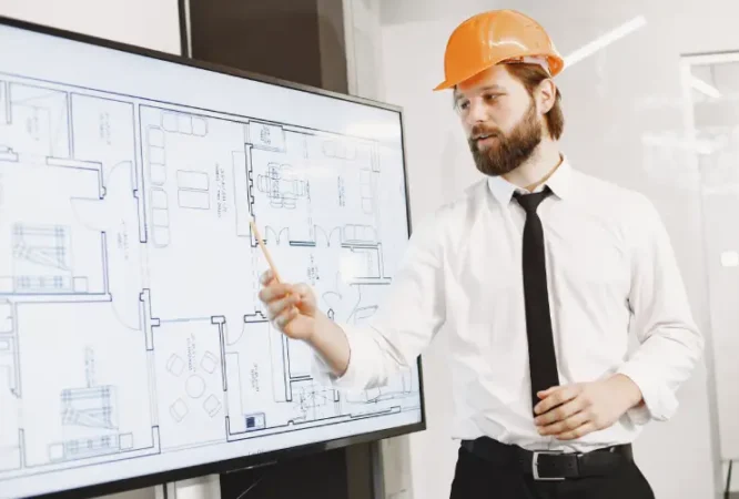 architect-engineer-man-shows-plan-building-tv-screen